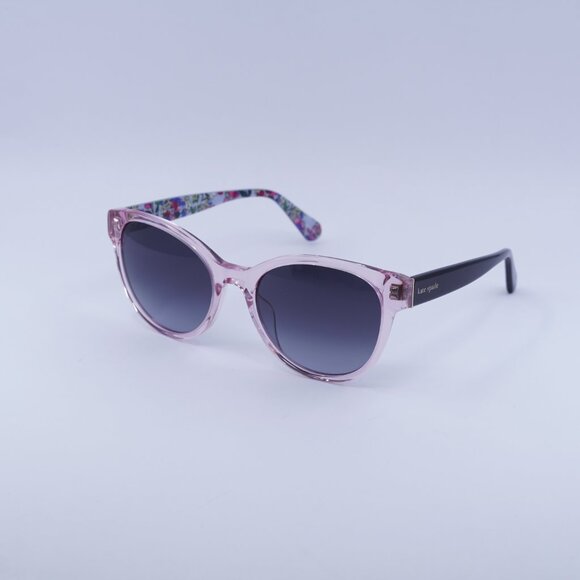 ?️ New Kate Spade NATHALIE/G/S 035J 9O Sunglasses - Pink Frame, Grey Lenses main image 7
